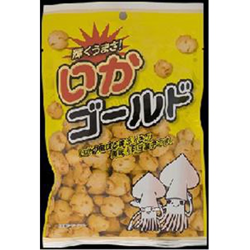 Poppo Nuts Squid Gold 70g Special Order Item 【Purchase Quantity 60 Units】