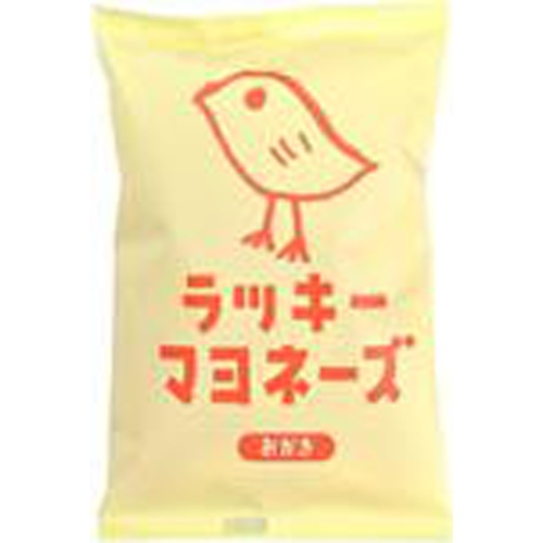 Sanma Lucky Mayonnaise Okaki 34g 【Purchase Quantity: 12 pieces]
