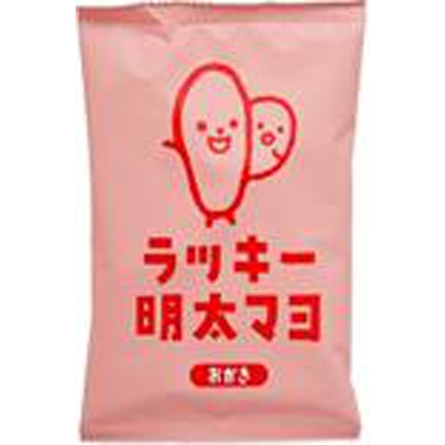 Sanma Lucky Mentaiko Mayo Okaki 34g [Purchase Quantity: 12 pieces]