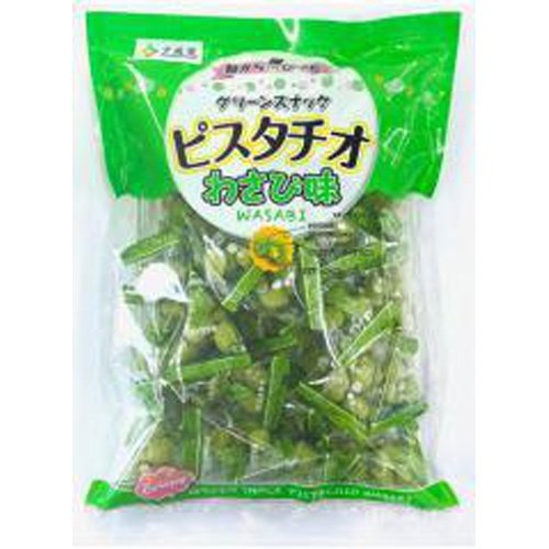 Sennarido Green Snack Pistachio Wasabi Flavor 215g [Purchase Quantity 15 pieces]