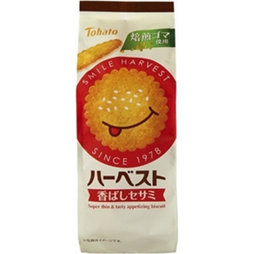 Tohato Harvest Toasted Sesame 8 Packs  [Purchase Quantity: 12]