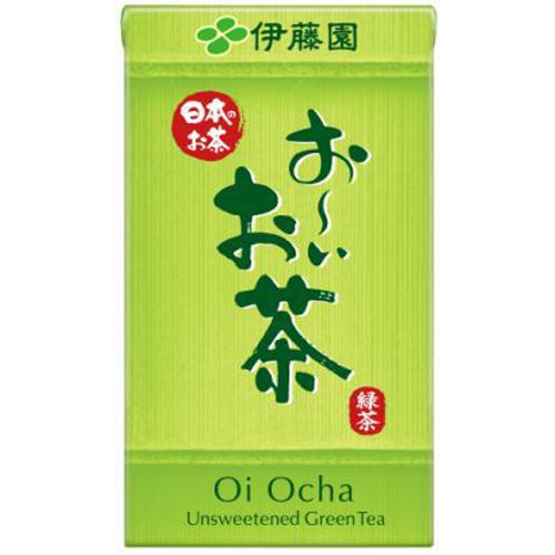 Ito En Oi Ocha Green Tea Paper 125ml Special Order Item 【Purchase Quantity 18 Bottles】