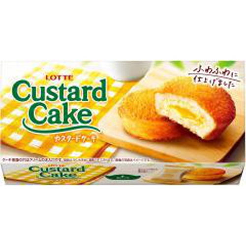 Lotte Custard Cake 6 Pieces  [Purchase Quantity: 5 Packs]