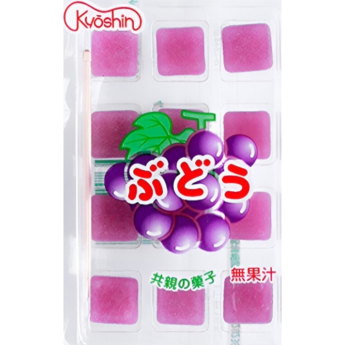 Kyoshin Grape Mochi in Bag 12 Pieces 【Purchase Quantity 20 Units】