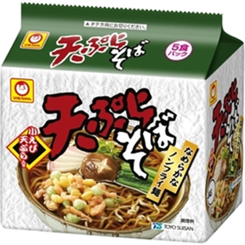 Maruchan (5 servings) Tempura Soba [This Month's Special Sale Noodles] [Purchase Quantity 6]