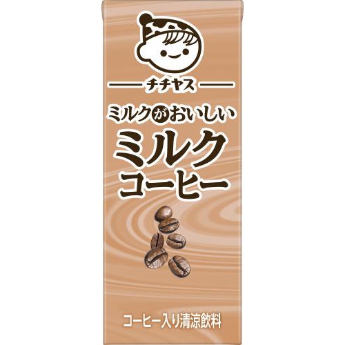 Chichiyasu Delicious Milk Coffee Paper 200 Special Order Item 【Purchase Quantity 24 Pieces}