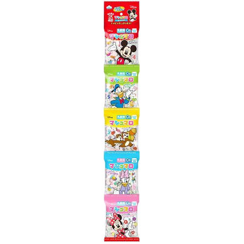 Eiwa 5-連 Mickey & Friends Marshmallows Special Order Item 【Purchase Quantity 12 Pieces】