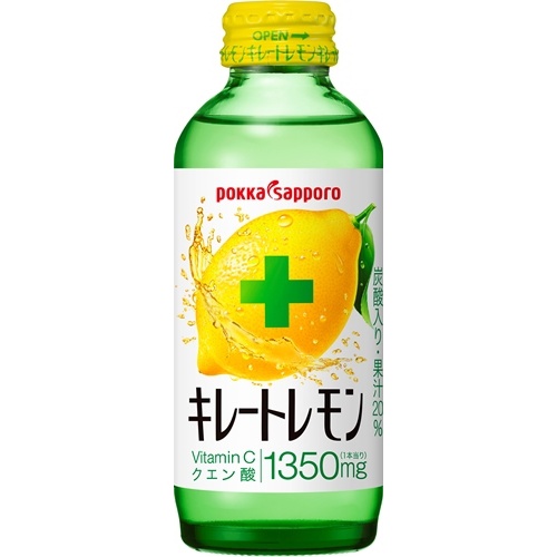 Pokka Sapporo Food Chelate Lemon 155ml Bottle [This Month's Special Offer Beverage] [Purchase Quantity 6]