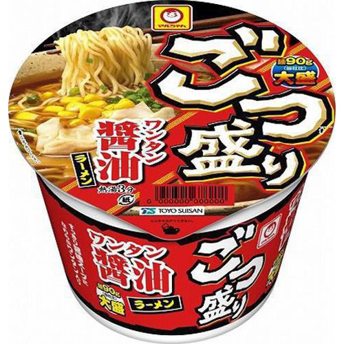 Maruchan Gotsumori Wonton Soy Sauce Ramen Special Order Item 【Purchase Quantity 12 Packs】