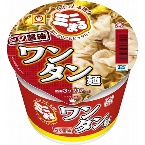 Maruchan Mini Maru Rich Soy Sauce Wonton Noodles  【Purchase Quantity 12 Pieces】