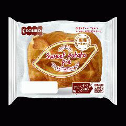 Yeast Industry Sweet Potato Pie 1 Piece  【Purchase Quantity 12 Pieces】