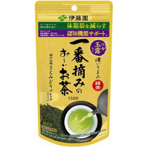 Ito En First Picked O~i Ocha 1500 No. 100g [This Month's Special Sale Beverage] Special Order Item [Purchase Quantity 10]