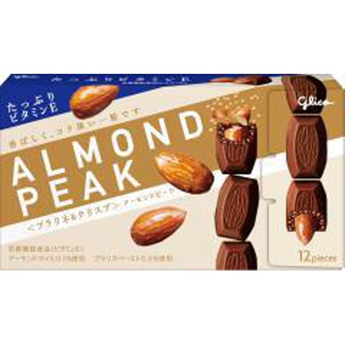 Glico Almond Peak Praline & Crisp 12 Pieces Special Order Item [Purchase Quantity 120]