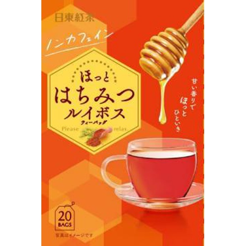 Nittoh Tea Honey Rooibos Tea Bags 20P Special Order Item 【Purchase Quantity 48 Packs】