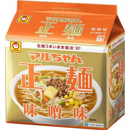 Maruchan Seimen Miso Flavor 5-Pack 【This Month's Special Sale Noodles】 【Purchase Quantity 6 Packs]
