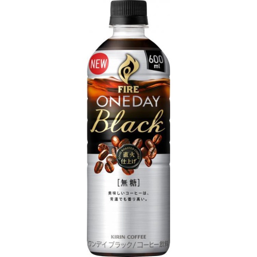 Fire One Day Black P600ml 【This Month's Special Beverage】  【Purchase Quantity 24 Units