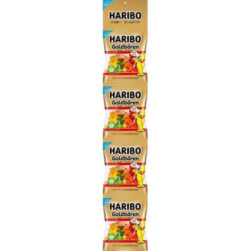 Haribo Gold Bear 4-Piece Gummy Special Order Item 【Purchase Quantity: 40 Units】