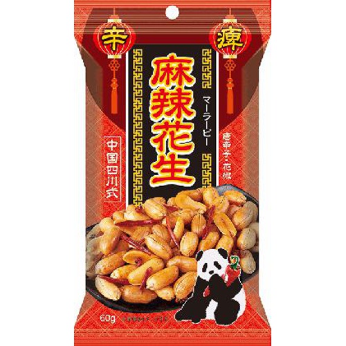 Wang Wang Japan Sichuan Style Spicy Peanuts 60g Special Order Item 【Purchase Quantity 60 Pieces】