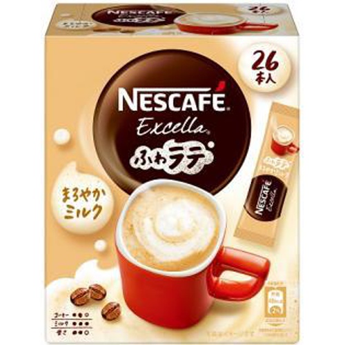 Nestlé Excella Fluffy Latte Creamy Milk 26P 【Purchase Quantity: 6 Packs]