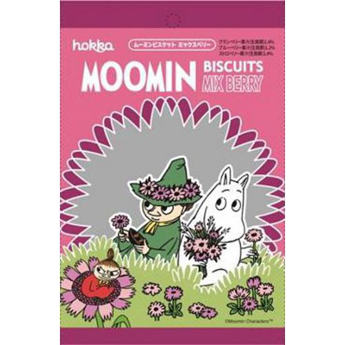 Hokuriku Moomin Biscuit Mixed Berry 60g Special Order Item [Purchase Quantity 20]