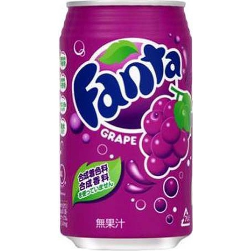 Fanta Grape 350ml 【This Month's Special Sale Beverages】  【Purchase Quantity 24 Units]