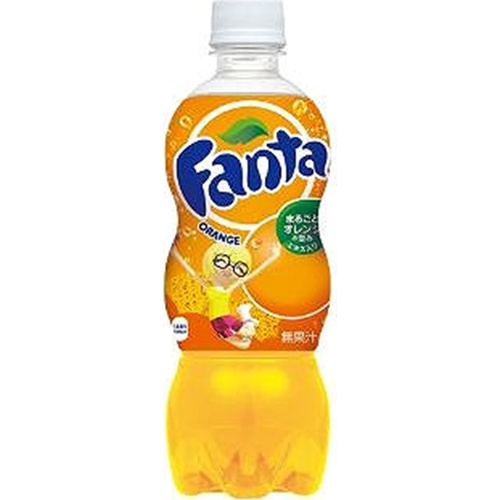 Fanta Orange P500ml [This Month's Special Sale Beverage]  [Purchase Quantity 24 Units]
