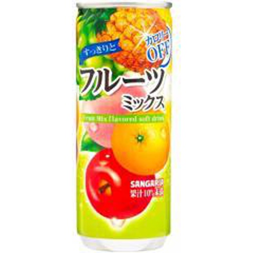 Sangaria Refreshing Fruit Mix Can 240g  [Purchase Quantity: 30]