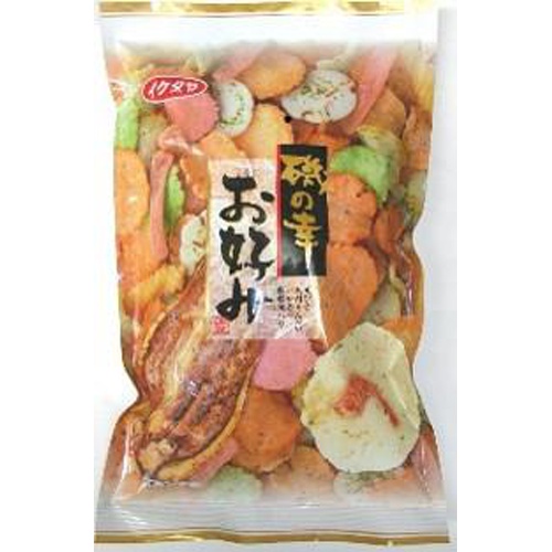 Ikedaya Confectionery Isoshin no Sakana Okonomi 110g  【Purchase Quantity 12 Pieces】