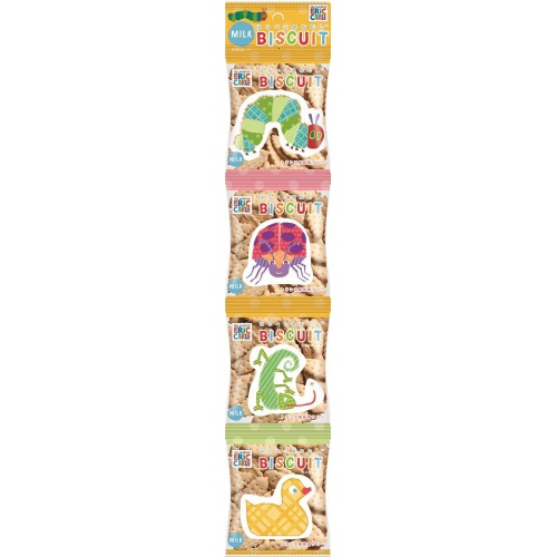 Hokuriku Hungry Caterpillar Biscuit 4-Pack  Special Order Item [Purchase Quantity: 16]