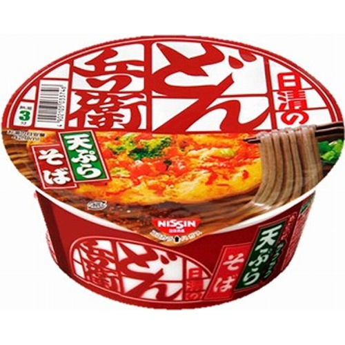 Nissin Donbei Tempura Soba 【Purchase Quantity 12 Packs】