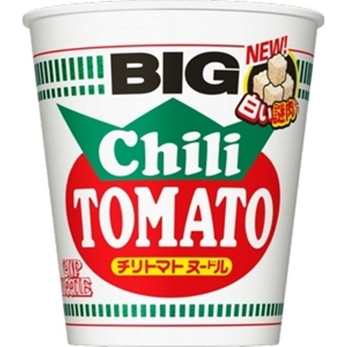 Nissin BIG Cup Noodle Chili Tomato  [Purchase quantity: 12 pieces]