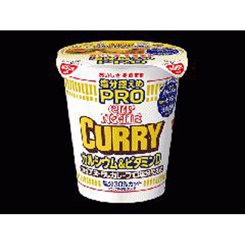 Nissin Cup Noodle Curry Low Sodium PRO - Special Order Item [Purchase Quantity: 12 Packs]
