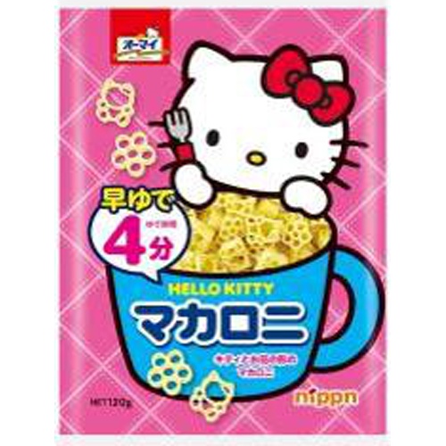 Oh My Quick-Cook Hello Kitty Macaroni 120g [This Month's Special Sale Noodles] [Purchase Quantity 16]
