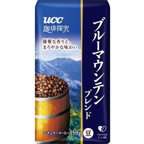 UCC Coffee Exploration Roasted Beans Blue Mountain 150g Special Order Item [Purchase Quantity 12]