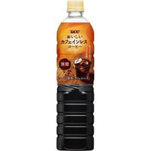 UCC Caffeine-Free Coffee Unsweetened P900ml Special Order Item 【Purchase Quantity 12 Units】