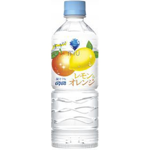 Dydo Miu Lemon & Orange P 550ml 【This Month's Special Sale Beverages】 Special Order Item 【Purchase Quantity 24 Units]