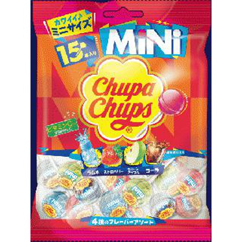 Chupa Chups Mini Assorted Bag 15 Pieces Special Order Item 【Purchase Quantity 72 Pieces】