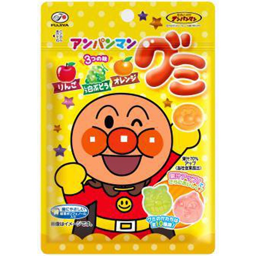Fujiya Anpanman Gummies 50g  【Purchase Quantity 10 Pieces】【Limited Quantity】