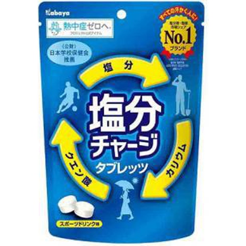 Kabaya Salt Charge Tablets 81g 【New Product Released on 3/11】  【Purchase Quantity 6 Packs
