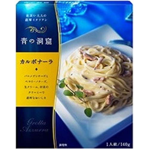Marumaru Blue Cave Carbonara 140g  【Purchase Quantity 10 items]