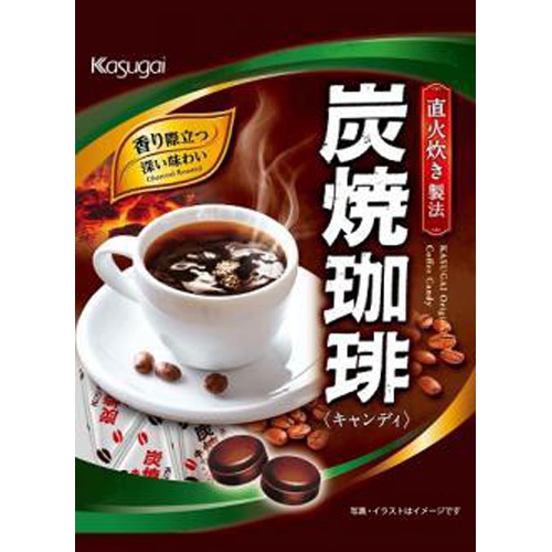 Kasugai Confectionery V Charcoal Roasted Coffee 66g Special Order Item [Purchase Quantity 24 Pieces]
