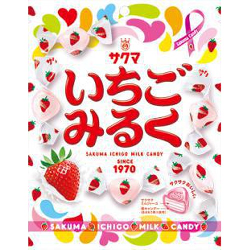 Sakuma Strawberry Milk 83g  【Purchase Quantity 10 Pieces]