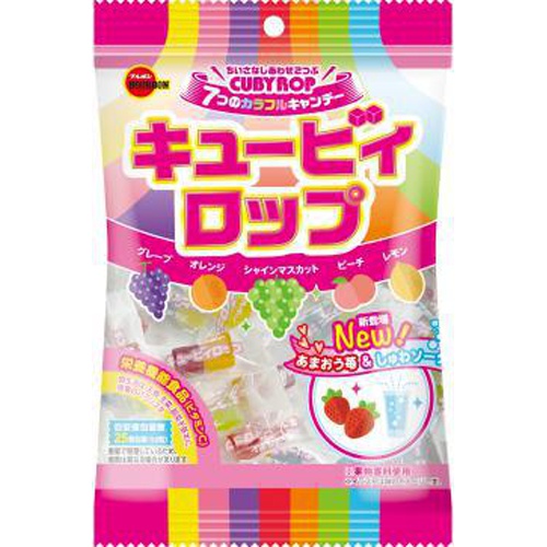 Bourbon Cubie Lollipop 100g [Purchase Quantity: 40]