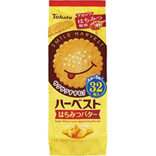Tohato 8-Pack Harvest Honey Butter 【Purchase Quantity: 12 Units]