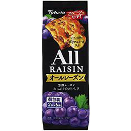 Higashihato All Raisin 2 Pieces x 6 Bags  [Purchase Quantity: 12]