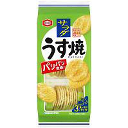 Kameda Thin Baked Salad 80g 【Purchase Quantity 12 Pieces}