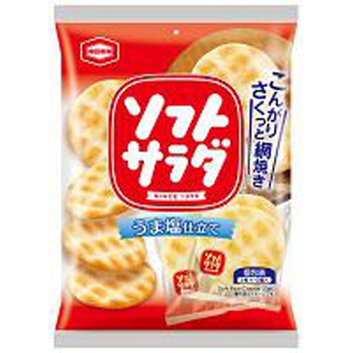 Kameda Soft Salad 20 Sheets [This Month's Special Sale Snacks] [Purchase Quantity 12]