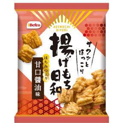 Kuriyama Rice Snacks Fried Mochi Sunny Days Sweet Soy Sauce Flavor 70g [This Month's Special Sale Snacks]  [Purchase Quantity 16 Pieces]