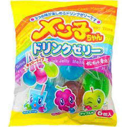 Akiyama Menko-chan Drink Jelly [Limited Quantity]  Special Order Item [Purchase Quantity: 12 pieces] (May take time to restock)