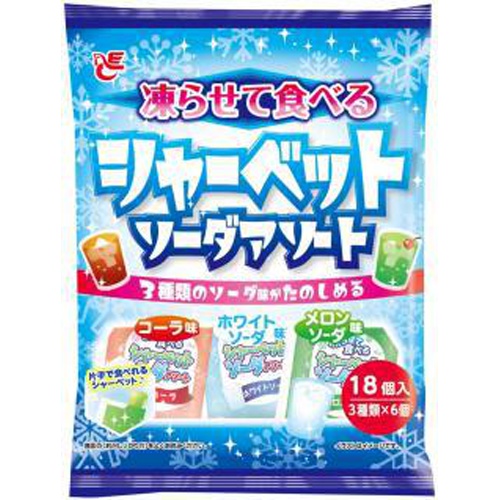 Ace Frozen Dessert Soda Assortment 【Purchase Quantity: 16 Pieces】